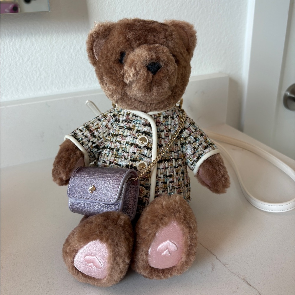 Kate Spade Oh What Fun 3D Teddy Bear Crossbody